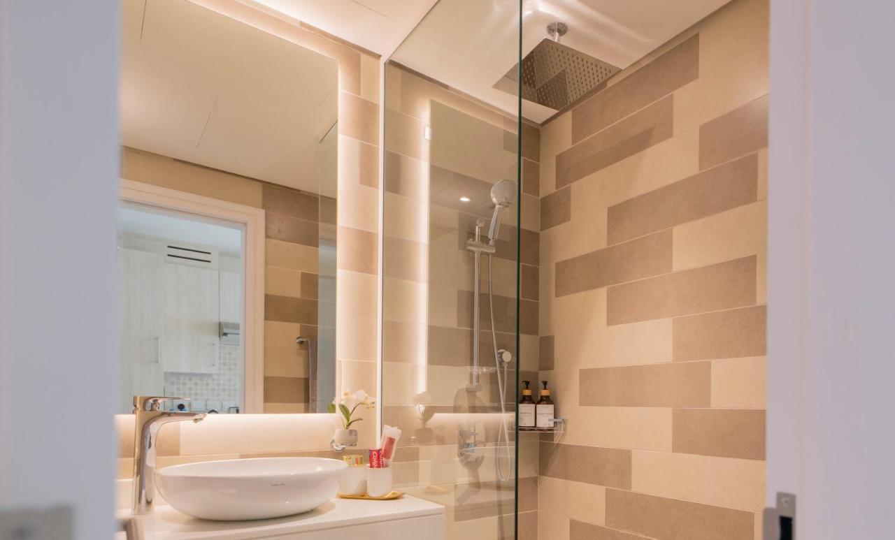 Luxury Studio, Seven Palm Residence-Palm Jumeirah Dubái Exterior foto