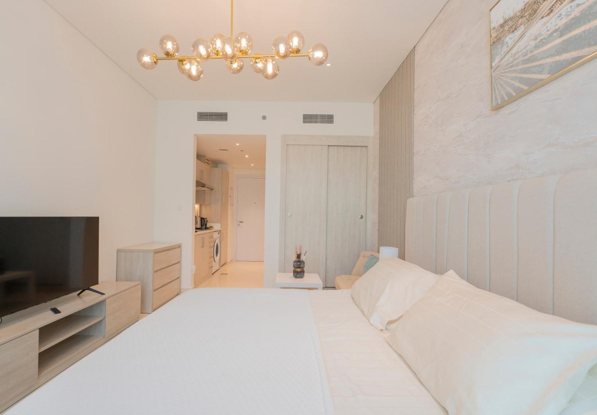 Luxury Studio, Seven Palm Residence-Palm Jumeirah Dubái Exterior foto
